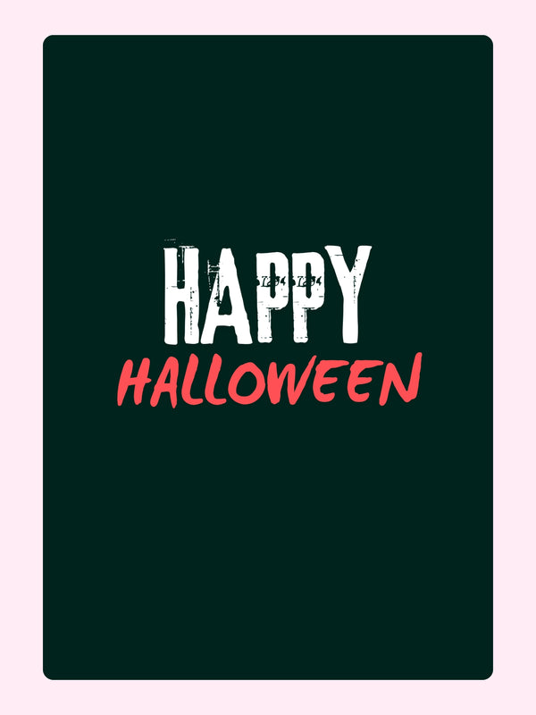 Dark Magic Cake Card, Halloween