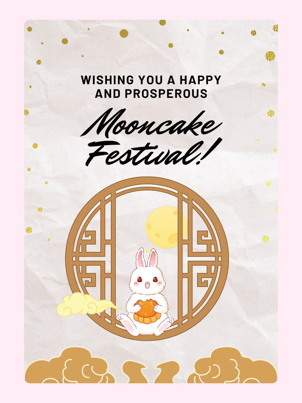 Happy Mooncake Festival greeting card