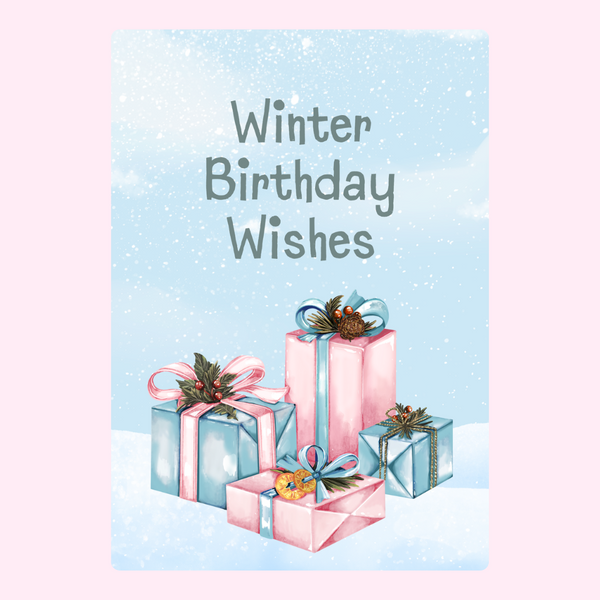 Winter Birthday Wishes