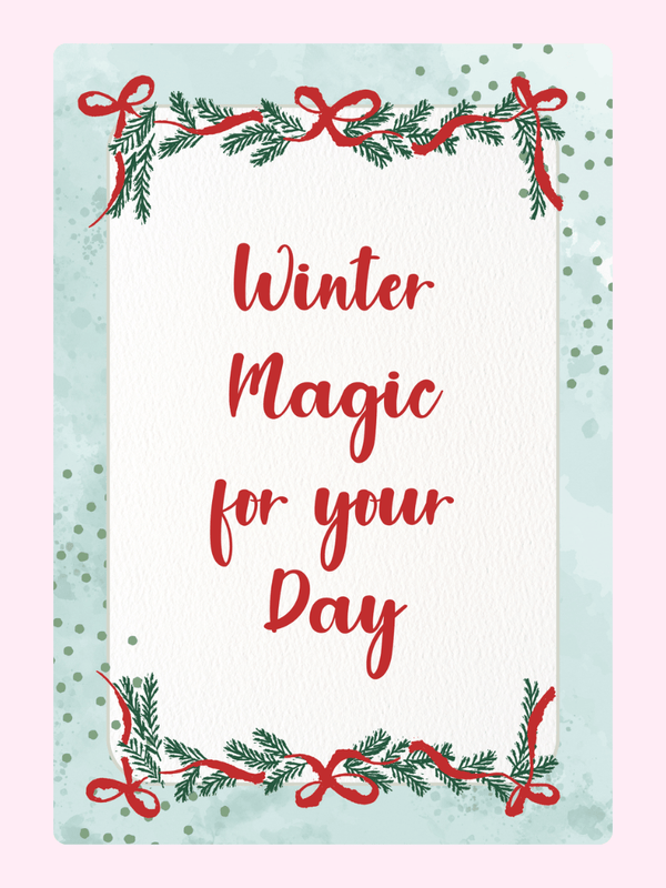 Winter magic for your day